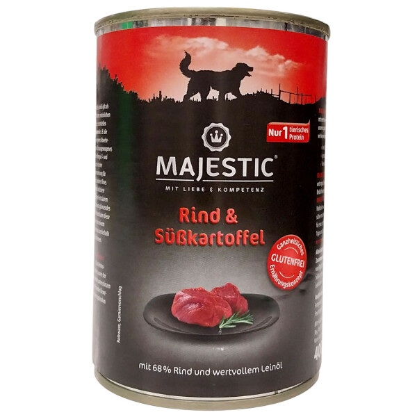 Majestic Rind + Süßkartoffel 400 g