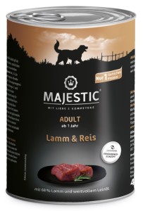 Majestic Lamm + Reis 400 g