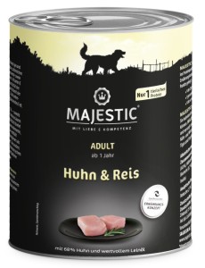 Majestic Huhn + Reis 800 g