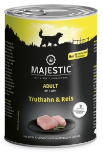 Majestic Truthahn + Reis 400 g