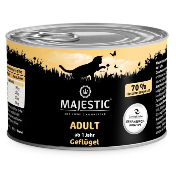 Majestic Cat Geflügel 200 g