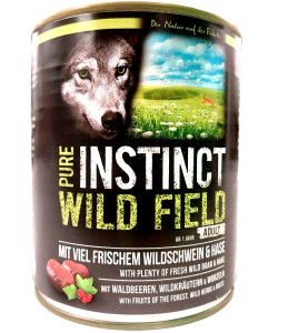 Pure Instinct Wild Flield Wildschwein und Hase 800 g