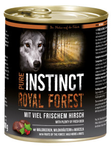 Pure Instinct Royal Forest Hirsch 800 g
