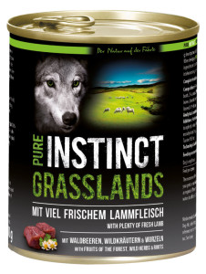 Pure Instinct Grasslands Lamm 800 g