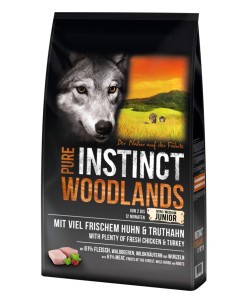 Pure Instinct Woodlands Mini Medium Junior Huhn +...
