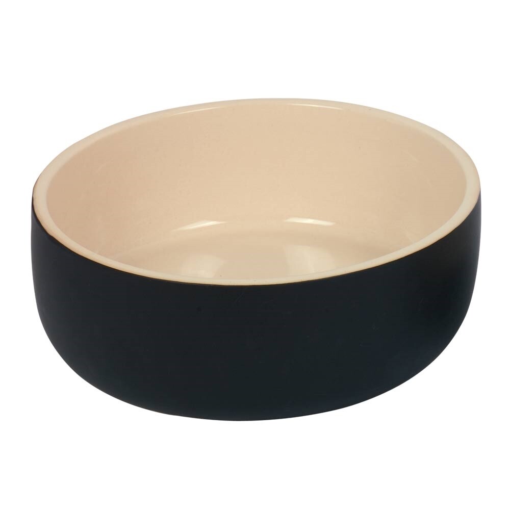 Nobby Keramik Hunde Napf Kaunis schwarz  box