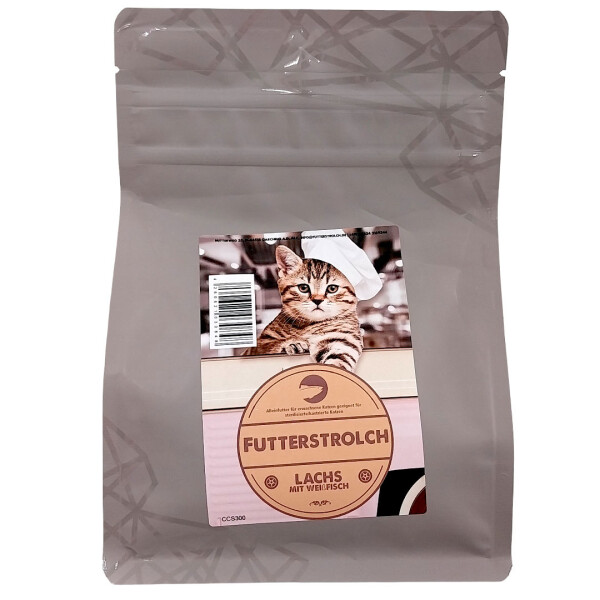 Futterstrolch sterilisierte Katze Lachs mit Weißfisch