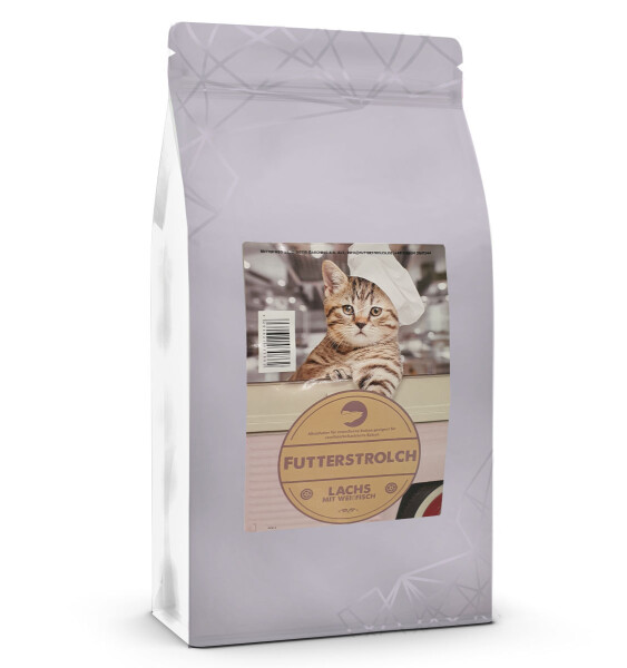 Futterstrolch sterilisierte Katze Lachs mit Weißfisch 1,5 kg
