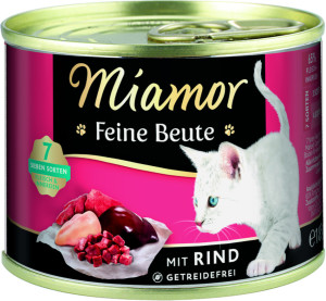 Miamor Feine Beute mit Rind 185 g