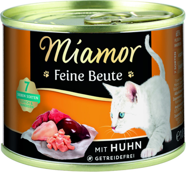 Miamor Feine Beute mit Huhn 185 g
