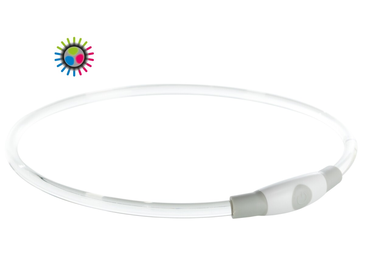 Trixie Flash Leuchtring USB multicolor S box