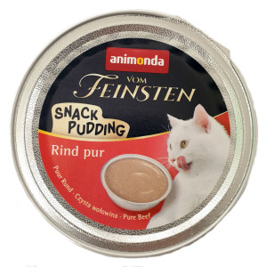 Animonda vom Feinsten Cat Snack Pudding Rind pur 85 g