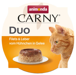 Animonda Carny Adult Duo Filets + Hühnchenleber 70 g