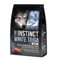 Pure Instinct White Taiga Rentier + Lachs 4 kg