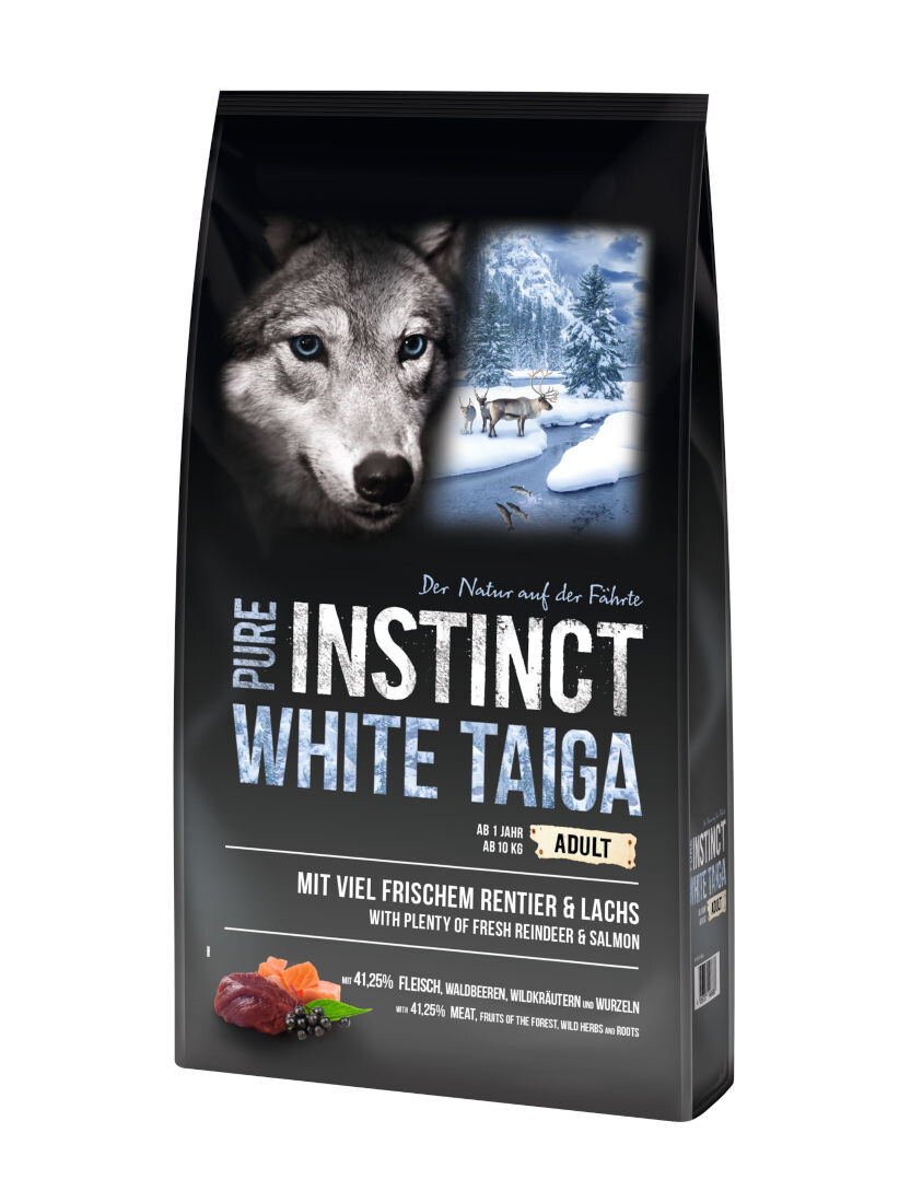Pure Instinct White Taiga Rentier + Lach box