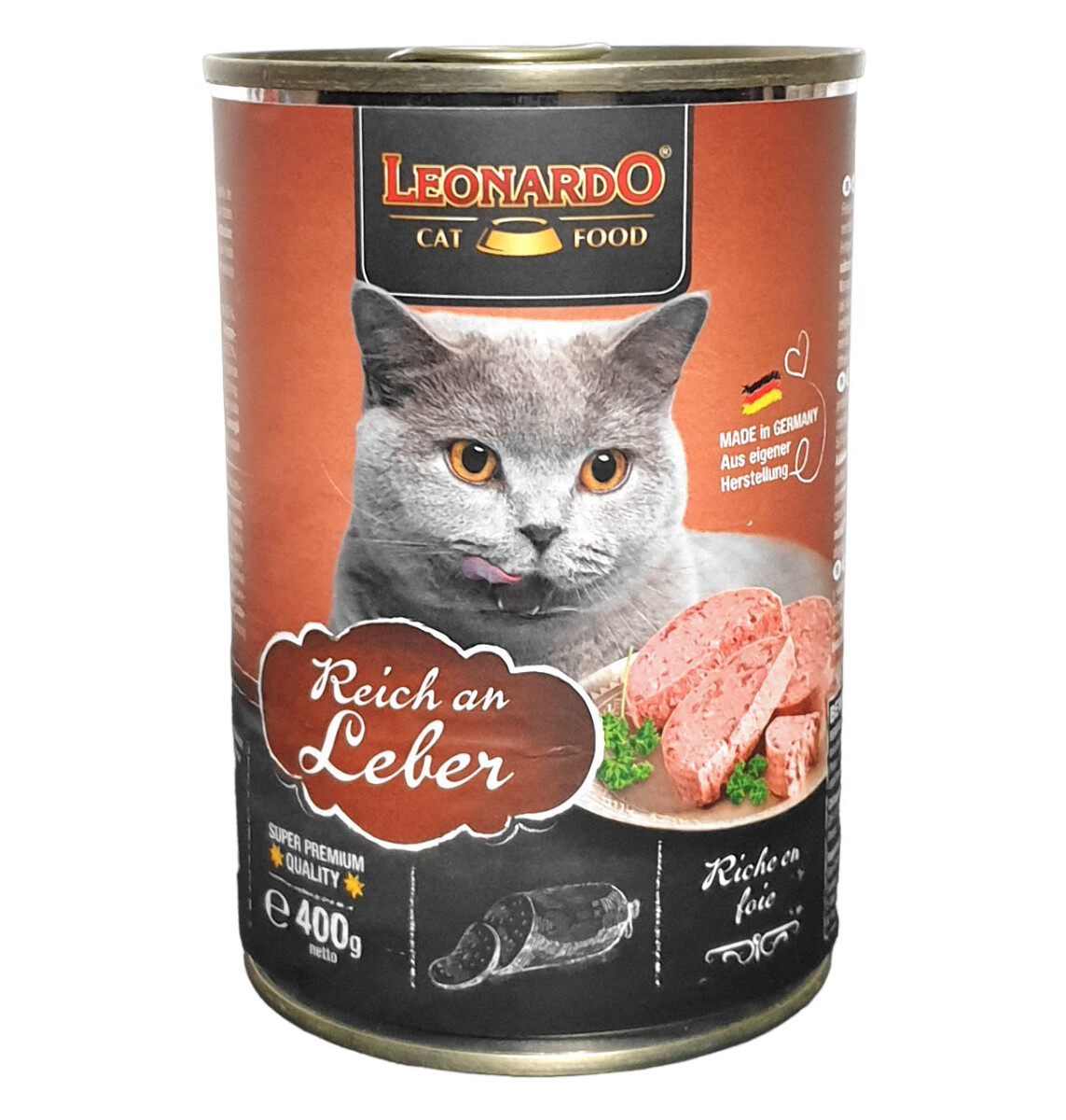 Leonardo Reich an Leber 400 g box