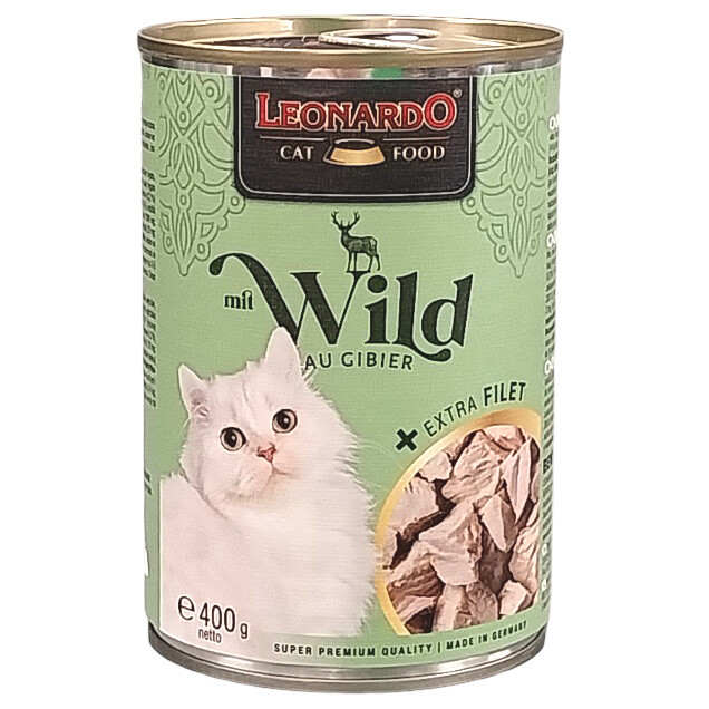 Leonardo mit Wild + extra Filet 400 g box