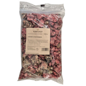 Barfgold Lefzen und Pansen gewolft 1 kg