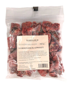 Barfgold Pferdefleisch gewolft 500 g