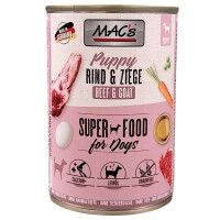 Macs Puppy Rind + Ziege SuperFood 400 g