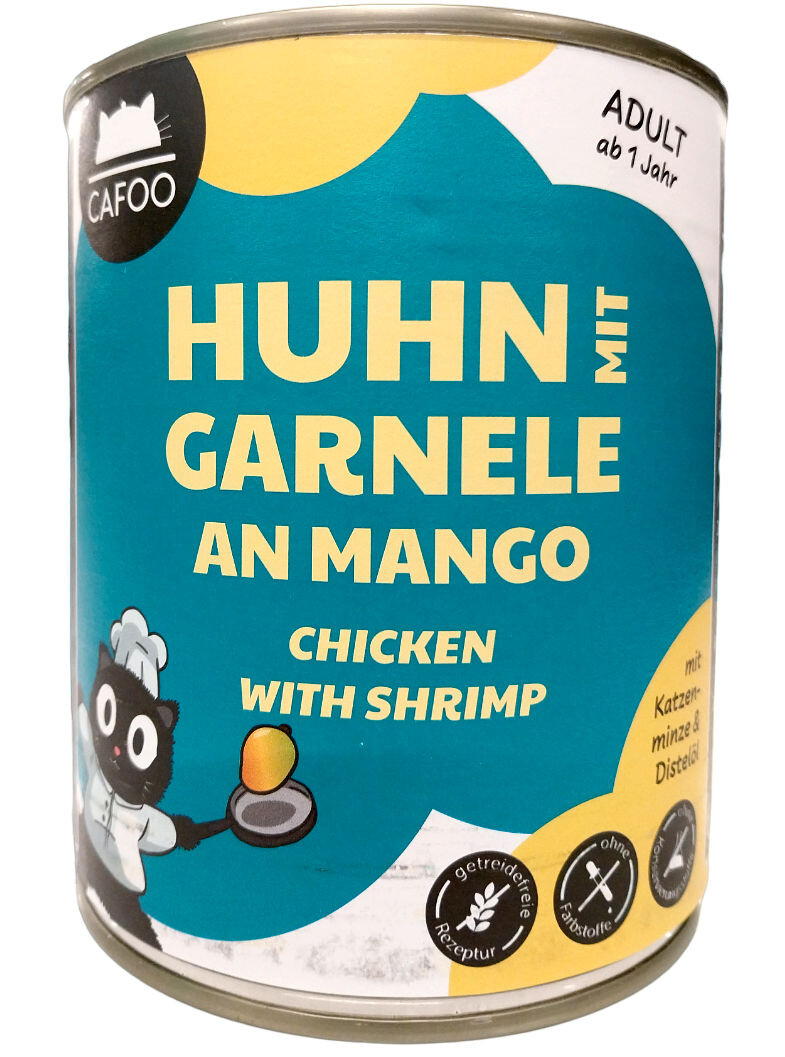Cafoo Huhn mit Garnele an Mango 800 g box
