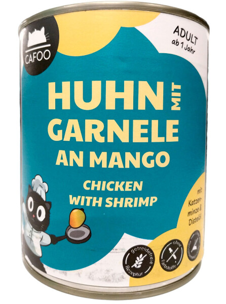 Cafoo Huhn mit Garnele an Mango 800 g