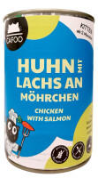 Cafoo Kitten Huhn mit Lachs an Möhrchen 400 g