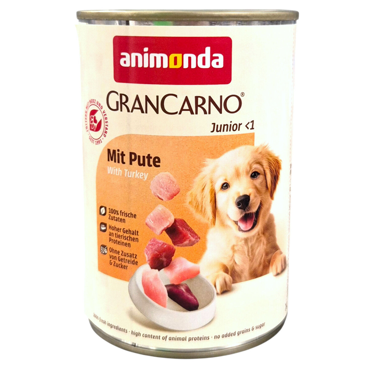 Animonda GranCarno Junior mit Pute 400 g box
