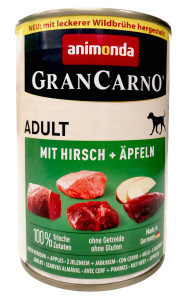 Animonda Gran Carno mit Hirsch + Äpfeln 400 g