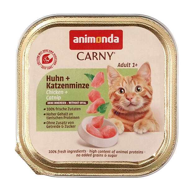 Animonda Carny Huhn+ Katzenminze 85 g box