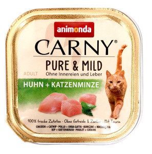 Animonda Carny Pure & Mild Huhn+ Katzenminze 100 g
