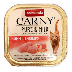 Animonda Carny Pure &amp; Mild Huhn &amp; Shrimps...
