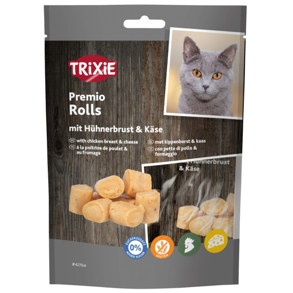 Trixie Premio Rolls mit Hühnerbrust + Käse 50 g