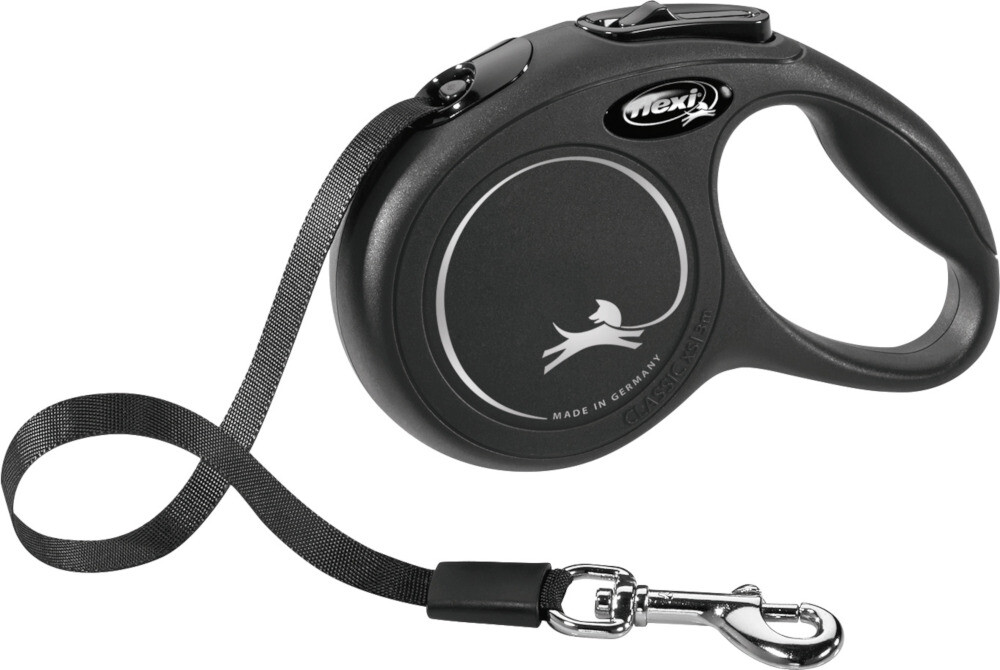 flexi New Classic Gurt XS 3m schwarz