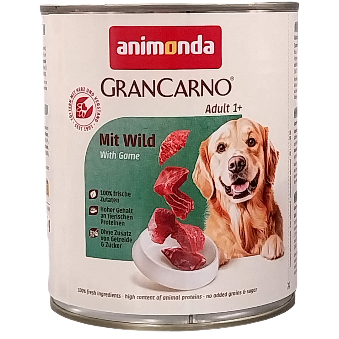 Animonda GranCarno mit Wild 800 g box