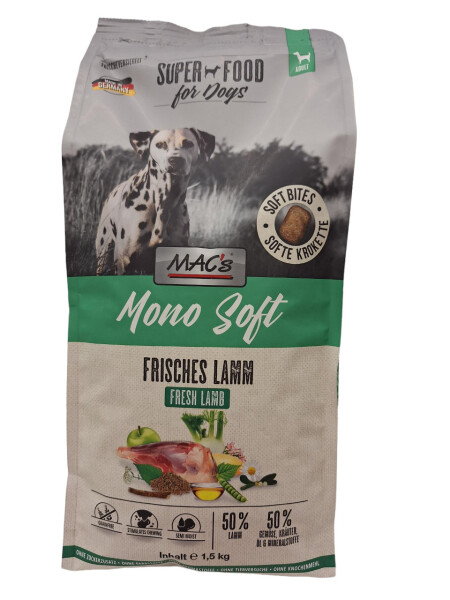 Macs mono soft frisches Lamm 1,5 kg