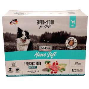 Macs mono soft frisches Rind 12 kg (3 x 4 kg)