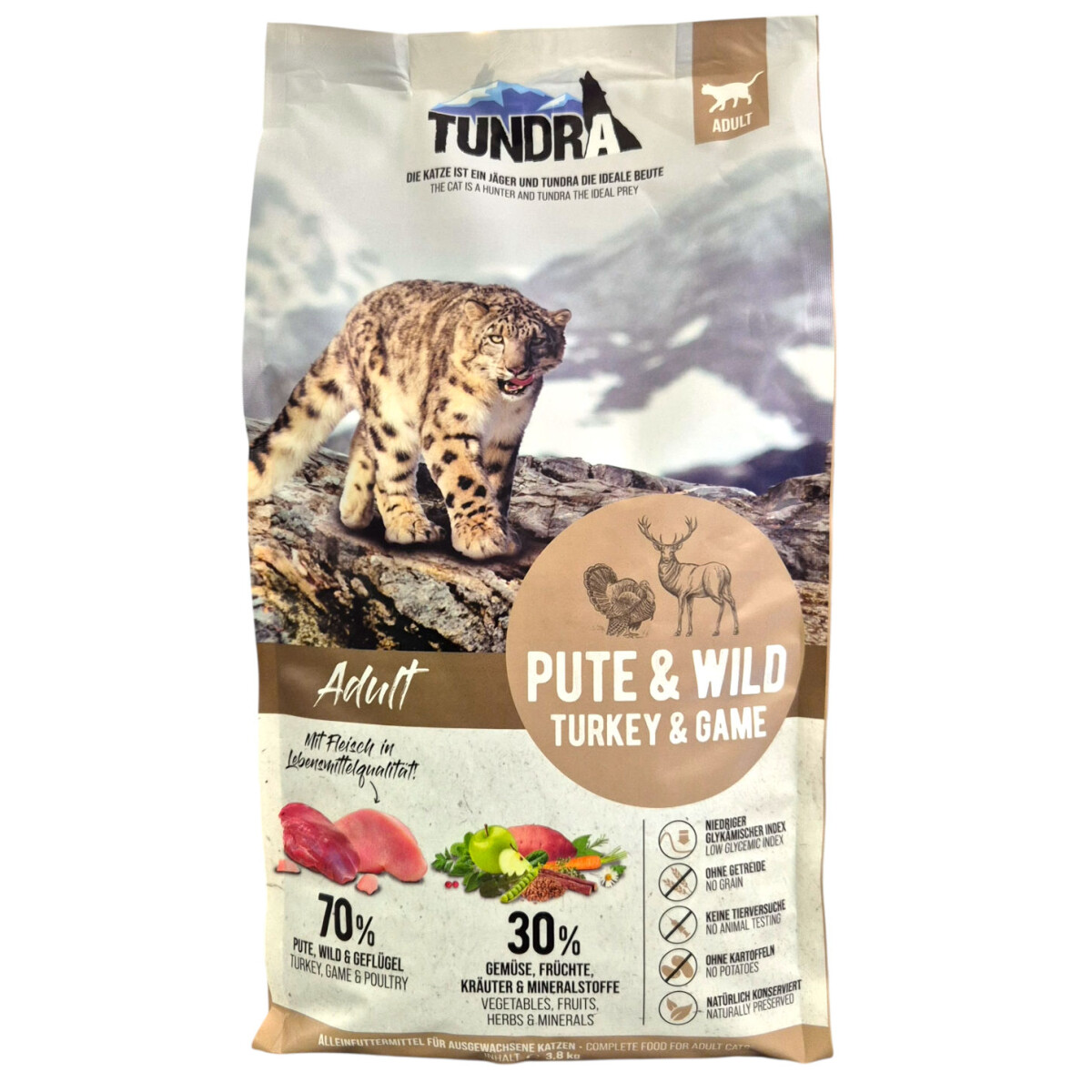 Tundra Cat Pute & Wild 3,8 kg box