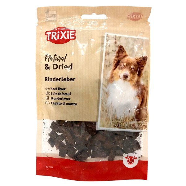 Trixie natural + dried Rinderleber 80 g