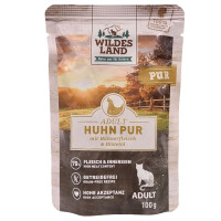 Wildes Land Adult Huhn pur 100 g