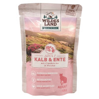 Wildes Land Adult Kalb+Ente 100 g