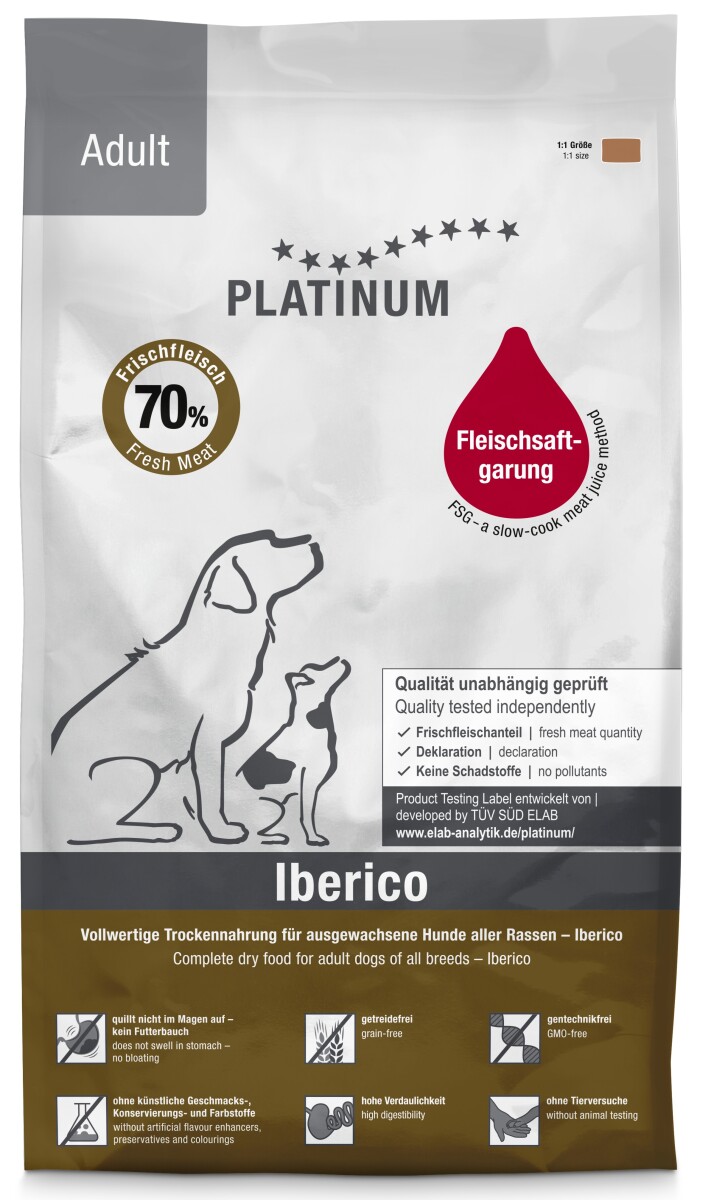 Platinum Dog Adult Iberico 5 kg box