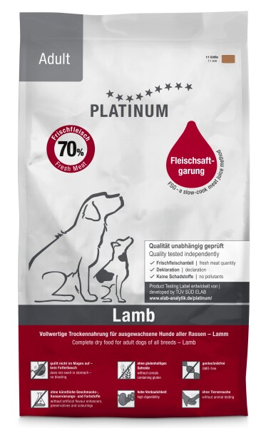 Platinum Dog Adult Lamb 5 kg