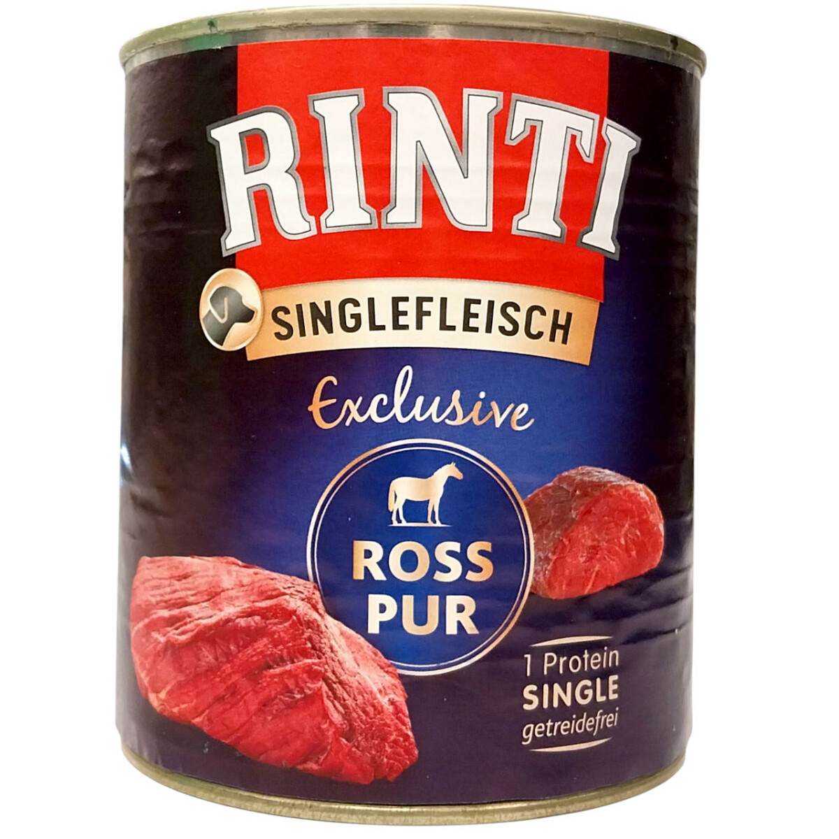 Rinti Singlefleisch Ross Pur 800 g box