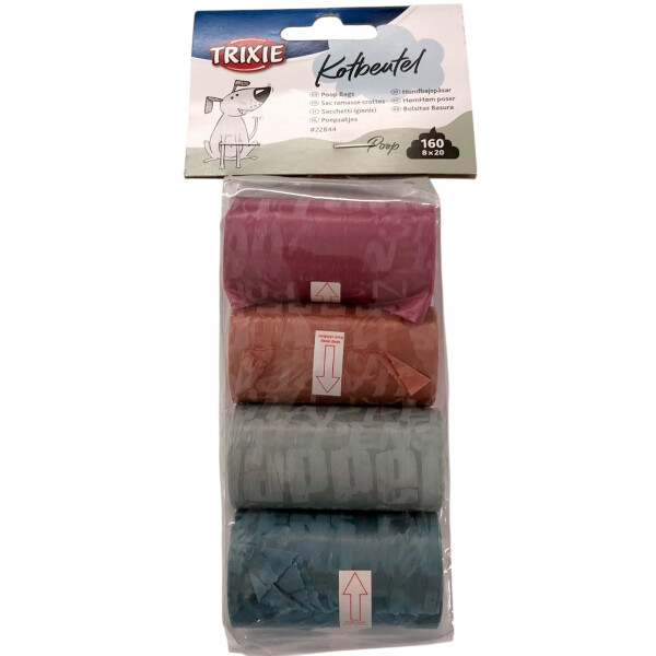 Trixie Kotbeutel bunt 160 stck