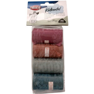 Trixie Kotbeutel bunt 160 stck