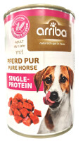 arriba Dog Pferd pur Singleprotein