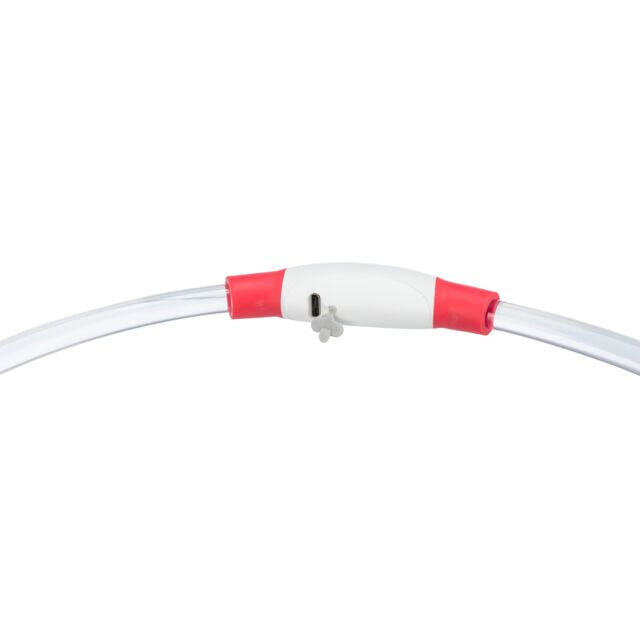 Trixie Flash Leuchtring USB rot