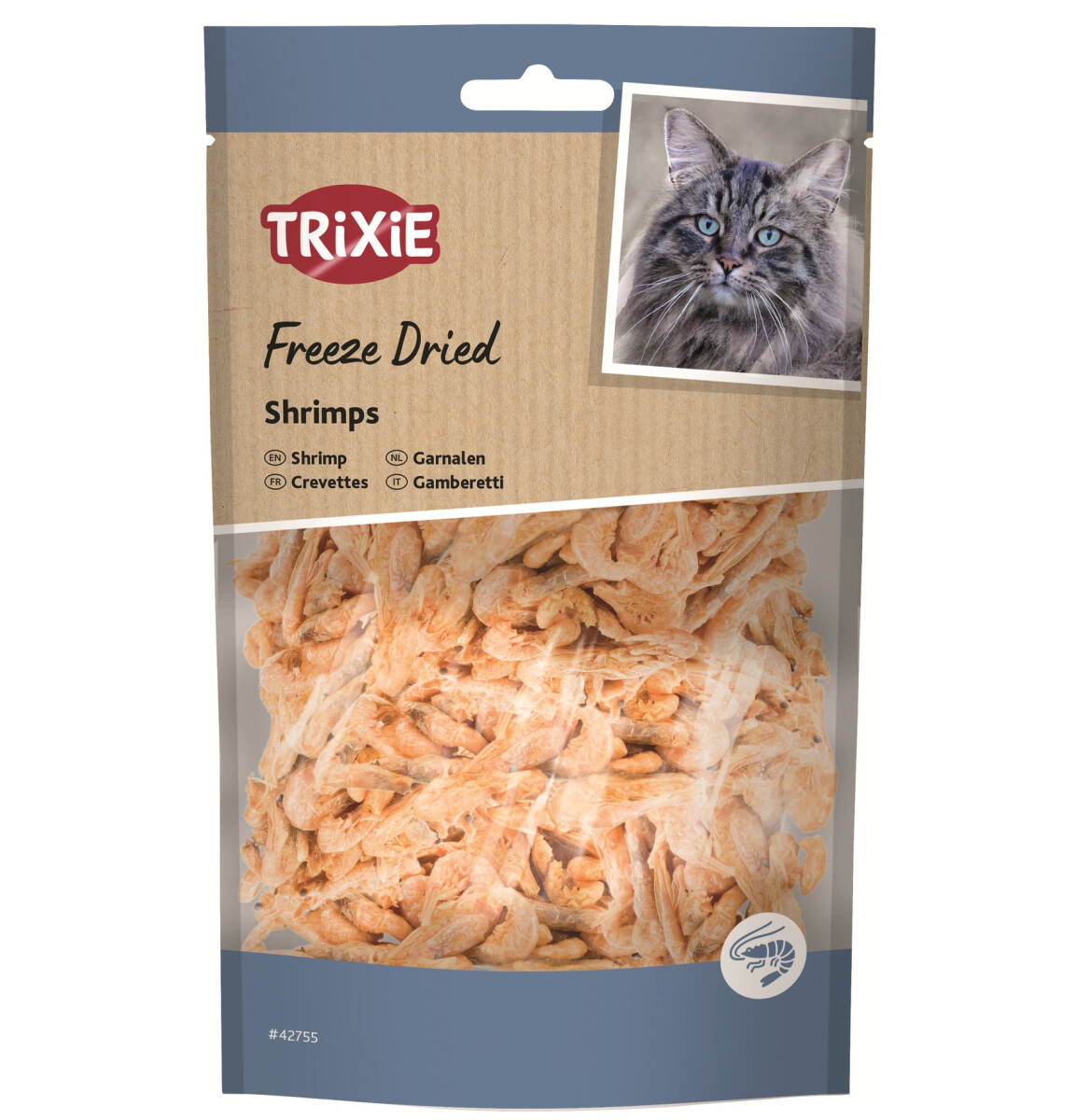 Trixie Cat Freeze Dried Shrimps 25 g box