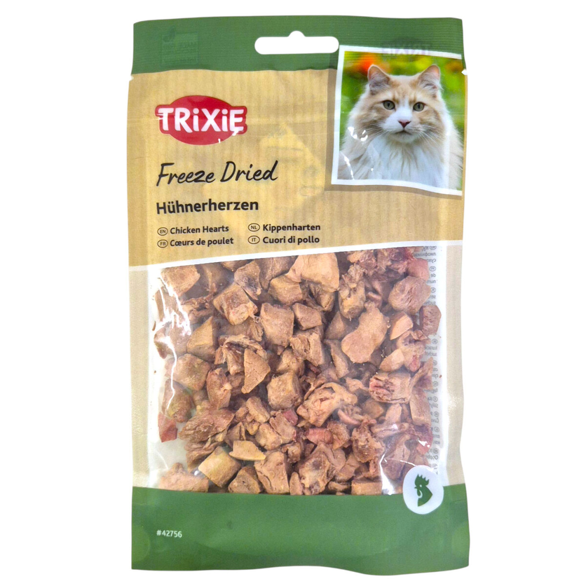 Trixie Cat Freeze Dried Hühnerherze box